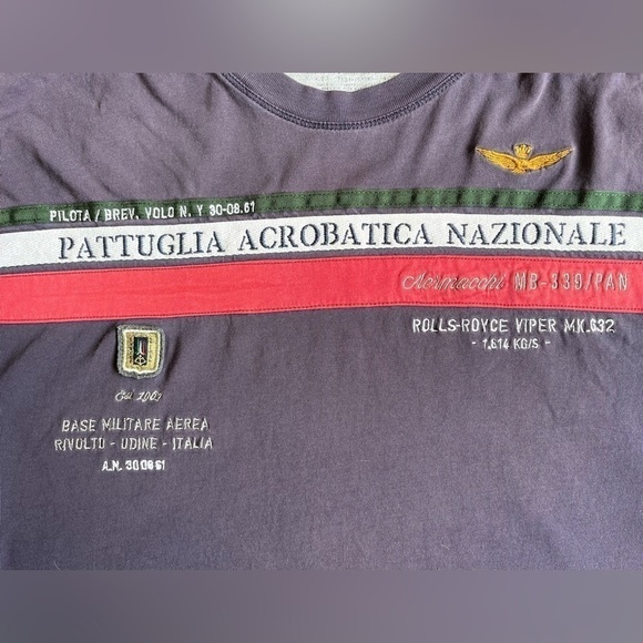Aeronautica Militare T-Shirt Vintage  X-Large - Picture 1 of 6